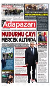 ADAPAZARI AKŞAM HABERLERİ