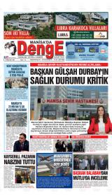 MANİSA'DA DENGE