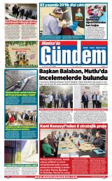 MANİSA'DA GÜNDEM