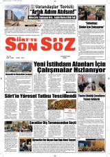 SİİRT’TE SON SÖZ