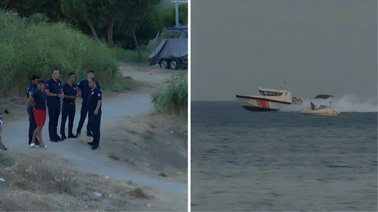 Denize açılan ailenin tekne keyfi kabusa döndü! Baba kurtarıldı, anne aranıyor