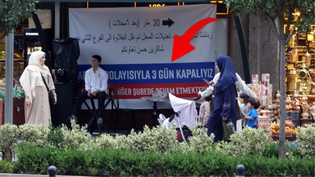 ‘Fahiş fiyat’ mührünü ‘tadilattayız’ yazılı afişle kamufle ettiler