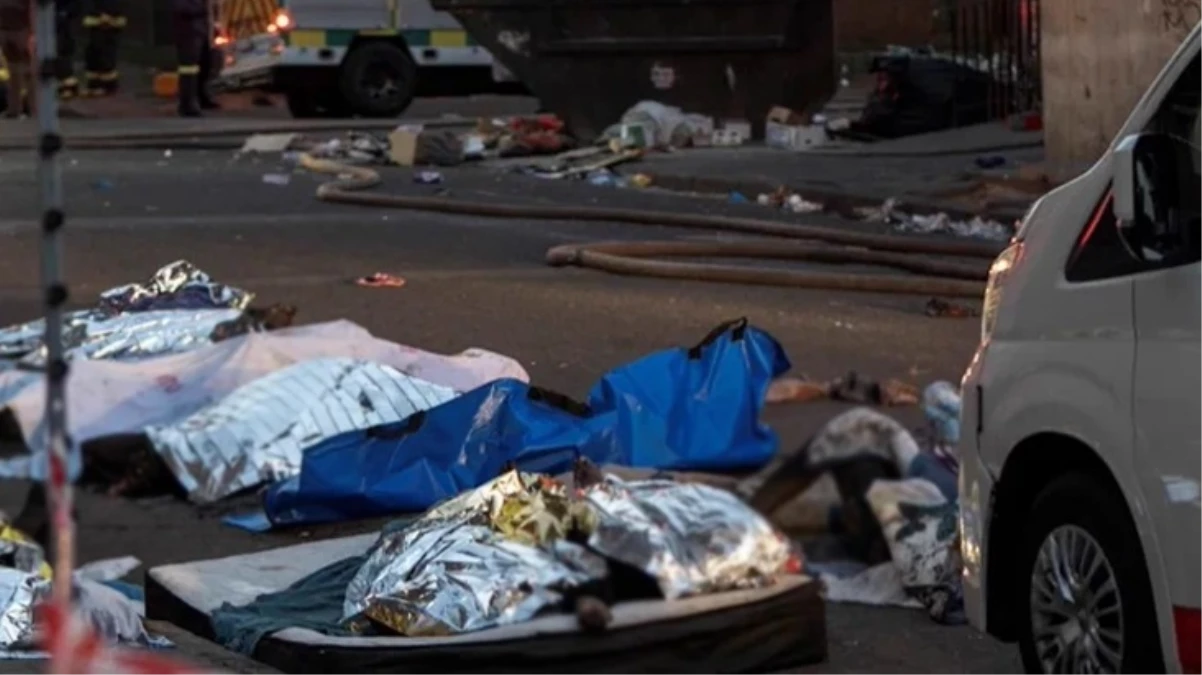 Johannesburg’ta çıkan yangının bilançosu ağırlaşıyor! Can kaybı 73’e, yaralı sayısı 52’ye yükseldi