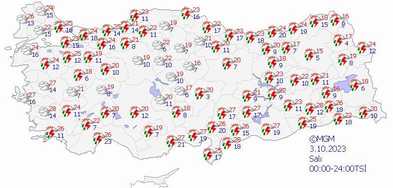 Meteoroloji ve AFAD peş peşe uyardı! Çok şiddetli geliyor! 17 ile sarı kod! İstanbul...