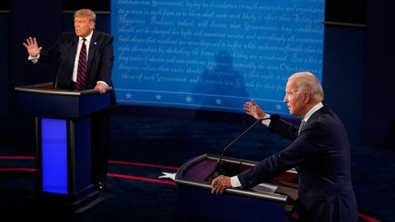 ABD’deki son seçim anketinde Trump Biden’a fark attı