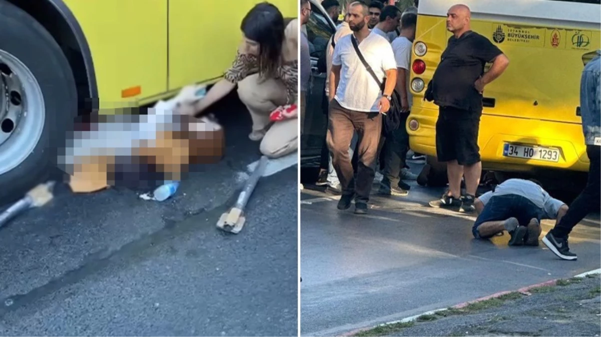 Motosiklet kazasında otobüsün altına savrulan hamile kadın, hayatını kaybetti