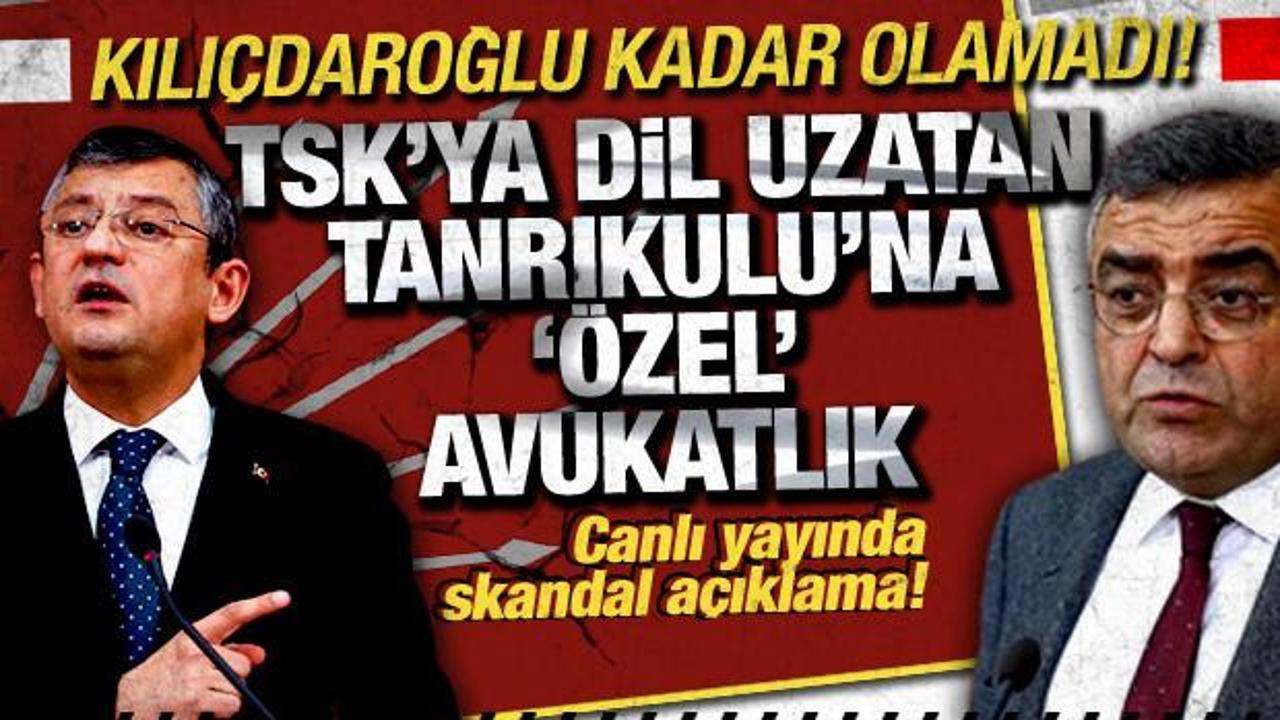 Özgür Özel, TSK’ya dil uzatan Sezgin Tanrıkulu’nu savundu: Linç ettirmem