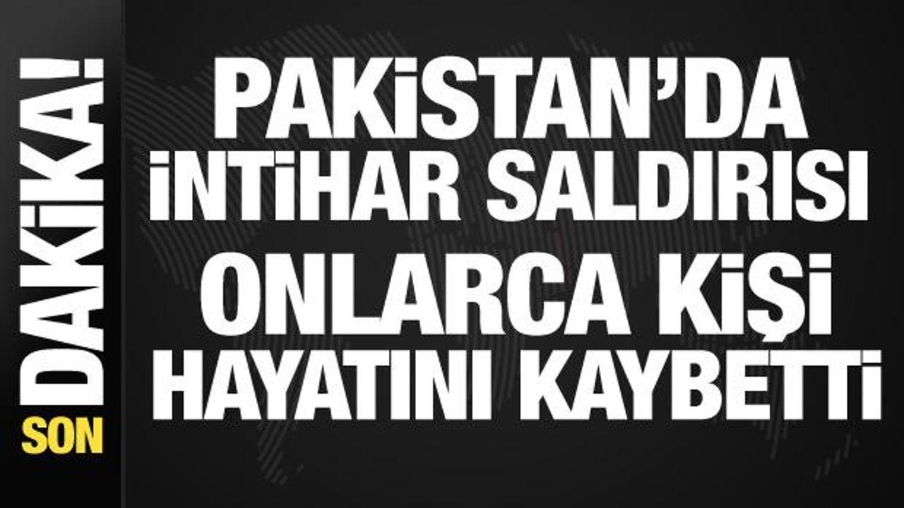 Son Dakika… Pakistan’da intihar saldırısı: Onlarca kişi hayatını kaybetti!