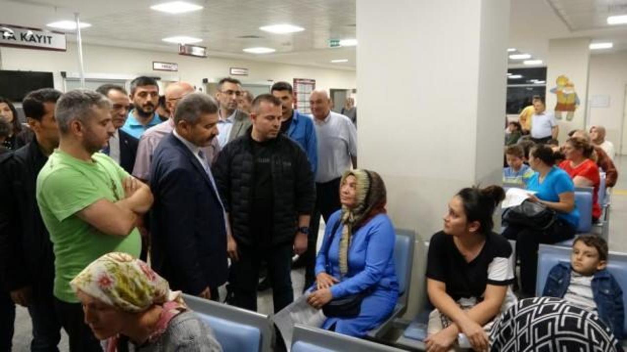 Uşak’ta tavuk döner ve pilav yiyen 65 öğrenci hastanelik oldu