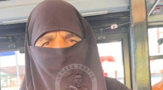 Ankara'da bu da oldu! Kadın kılığına girip annesinin otobüs kartını kullandı