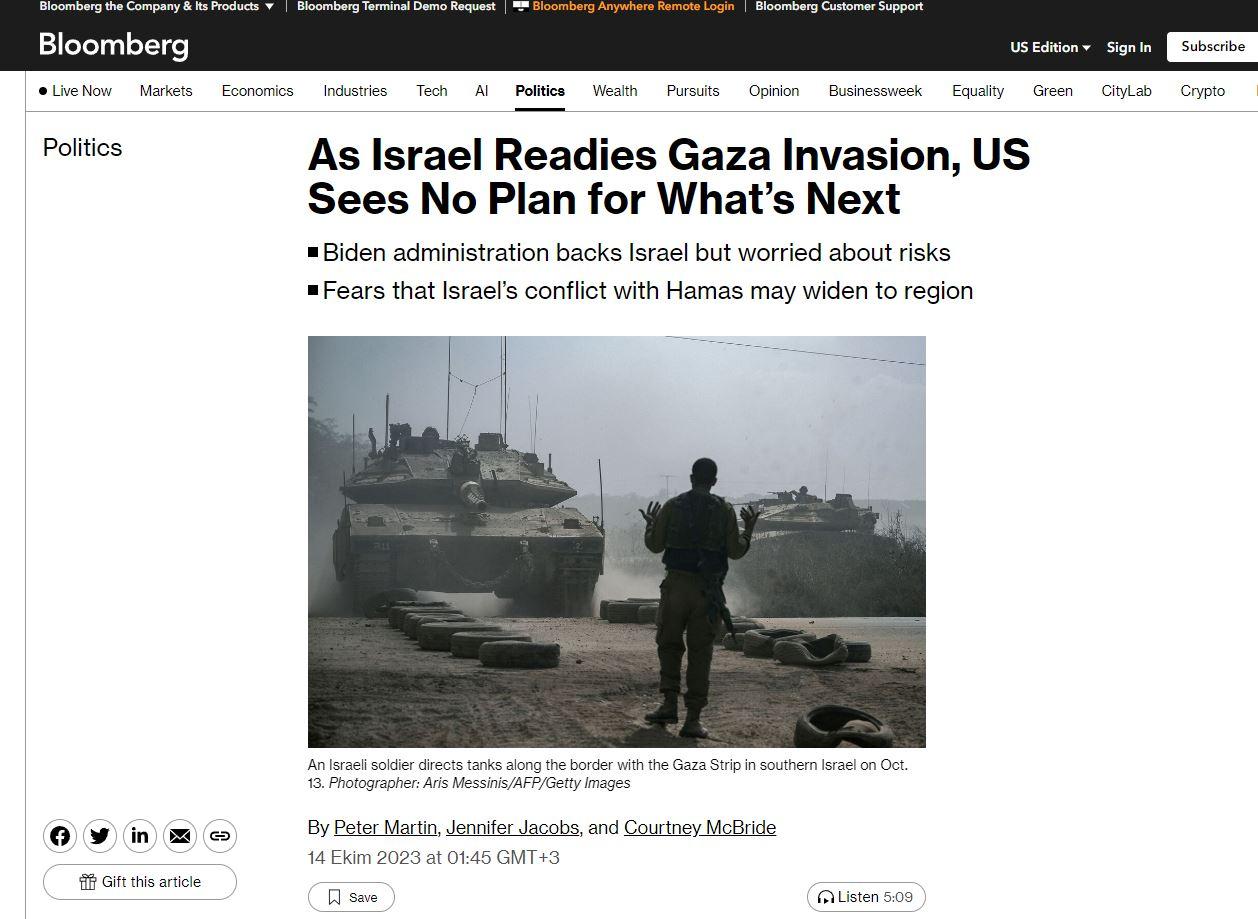 İsrailli yetkiliden şok iddia: Gazze'de askeri rejim kuracağız