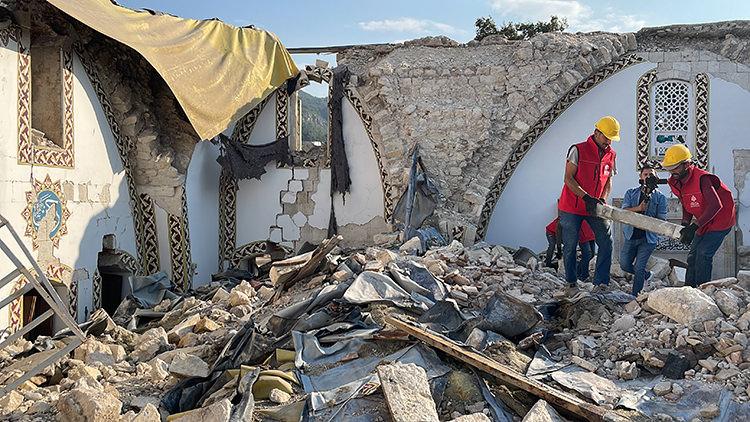 Depremde yıkılan Habib-i Neccar Camisi yeniden inşa edilecek