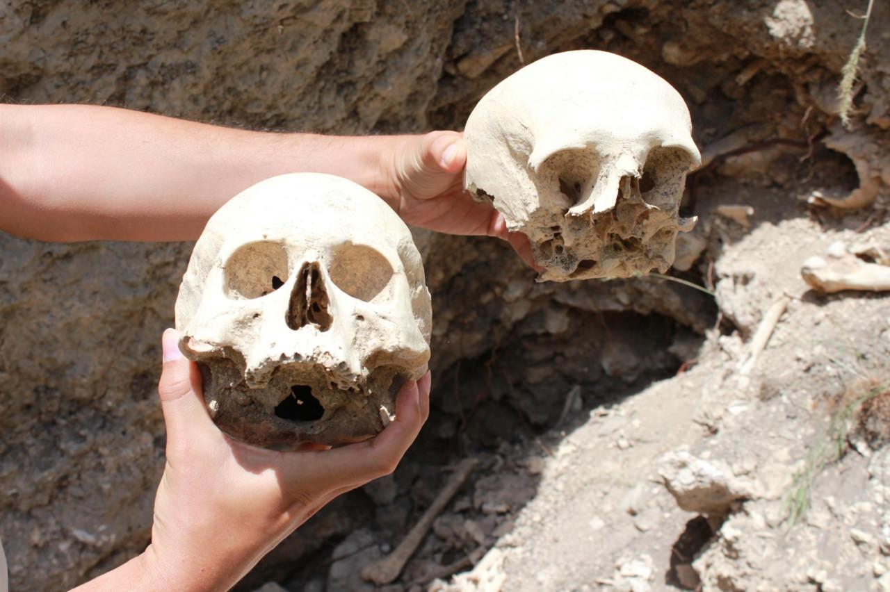 Mersin'de tarihi alandan insan kemikleri çıktı