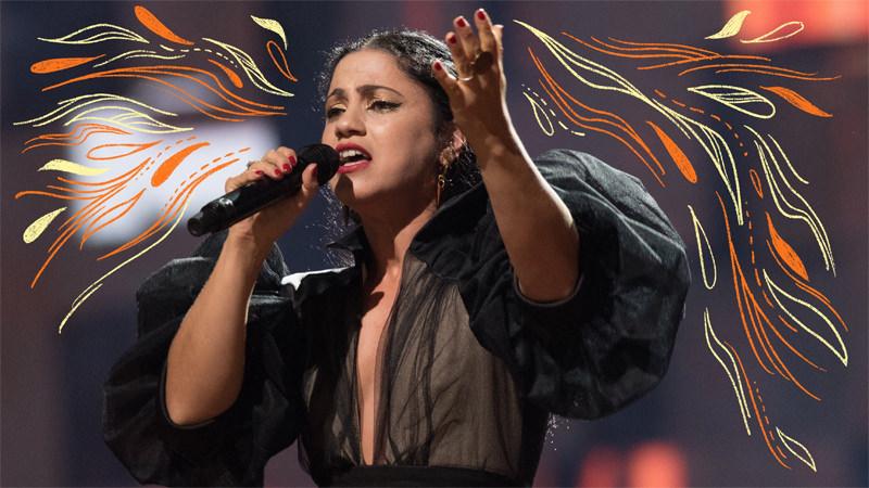 Ünlü şarkıcıdan alkış alan Filistin kararı