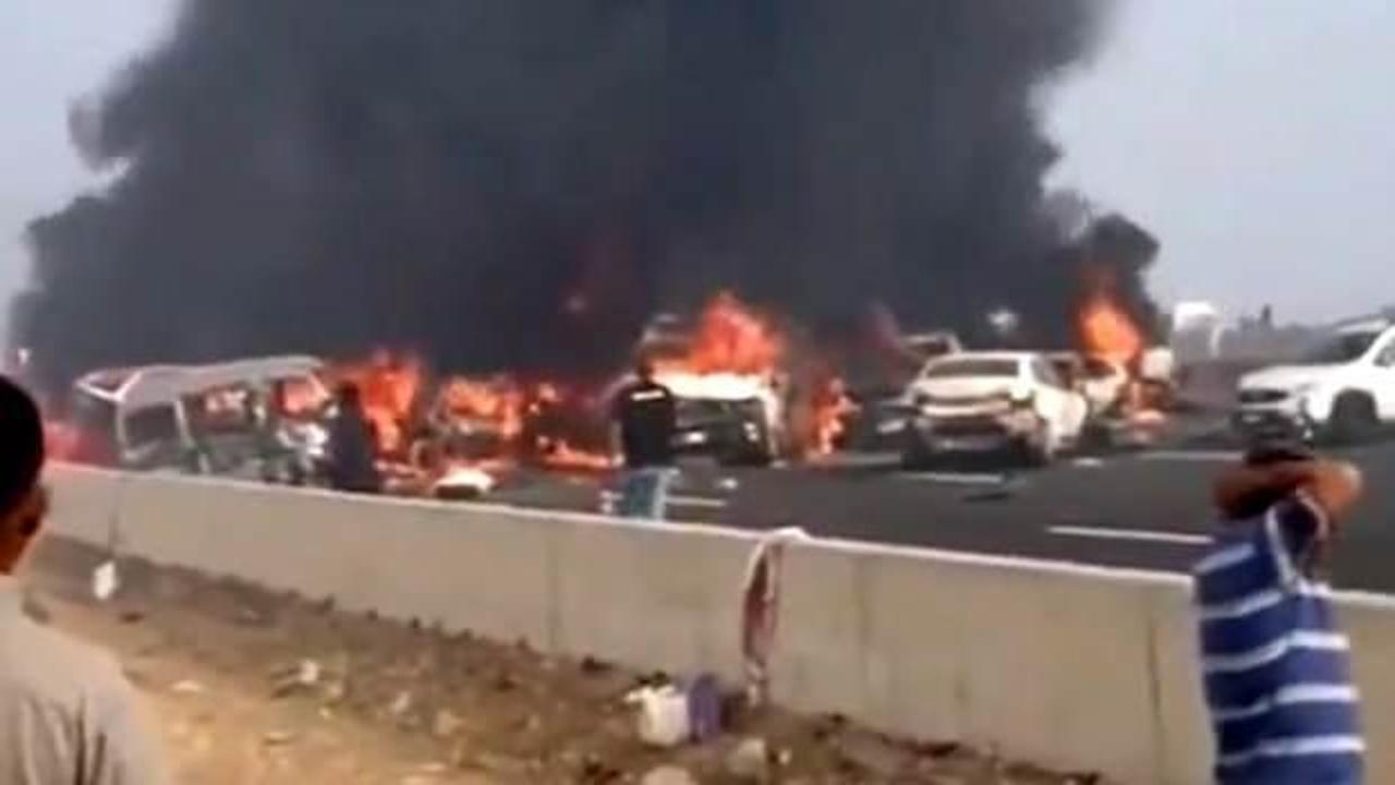 Mısır’da katliam gibi kaza: 32 ölü, 63 yaralı