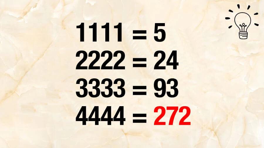 Matematik becerinizi gösterin #1: Soru işareti olan yere gelecek sayıyı bulun