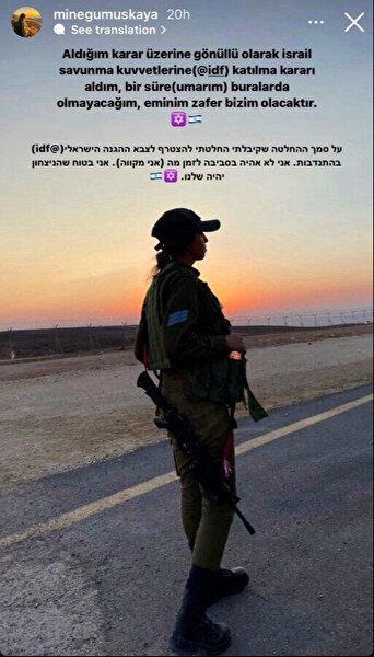 Türk vatandaşlığı da olan İsrailli kadın asker: Zafer bizim olacak