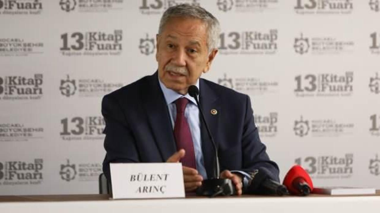 ‘Aksa Tufanı’ operasyonu ile ilgili Bülent Arınç’tan tepki çeken çıkış!