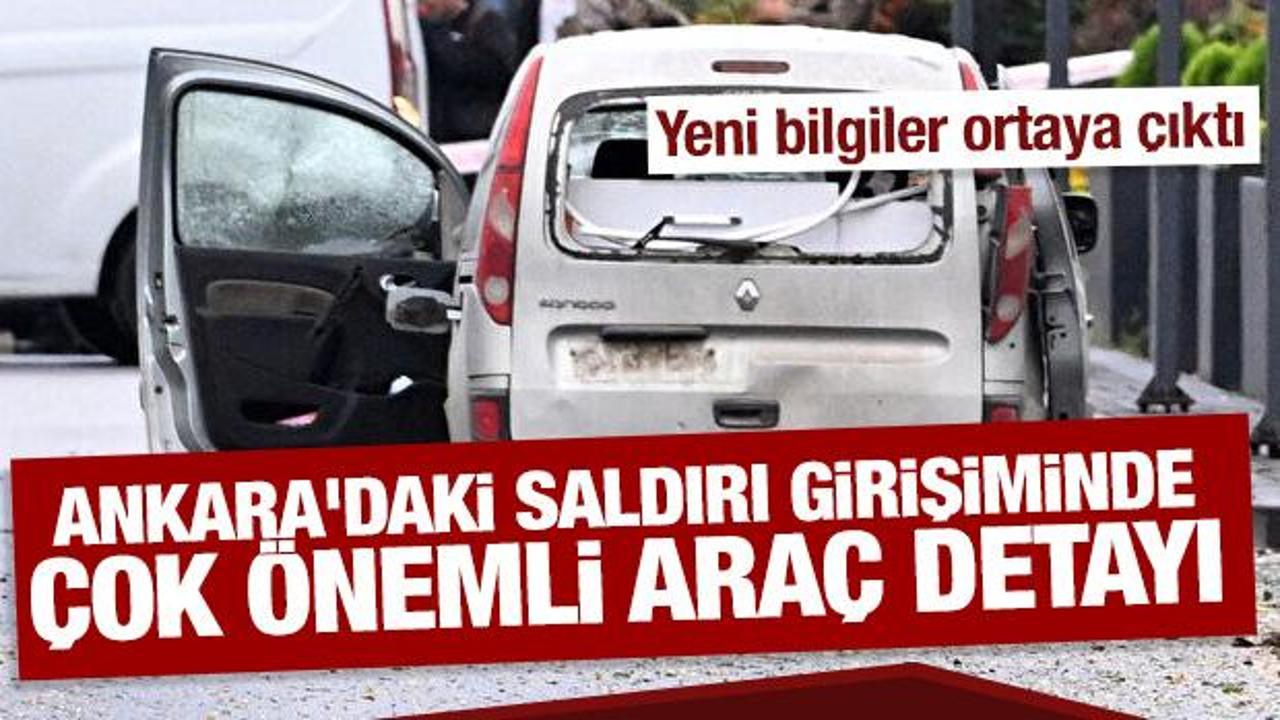 Ankara’daki saldırı girişiminde çok önemli araç detayı: Veterineri öldürüp gasp etmişler
