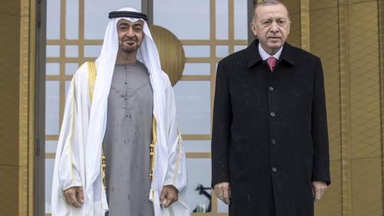 BAE lideri Başkan Erdoğan’a dayanışma telefonu!