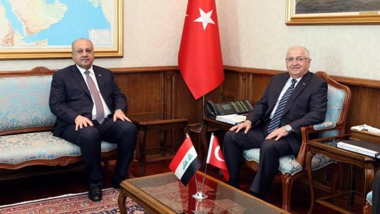 Bakan Güler, Iraklı mevkidaşı ile görüştü