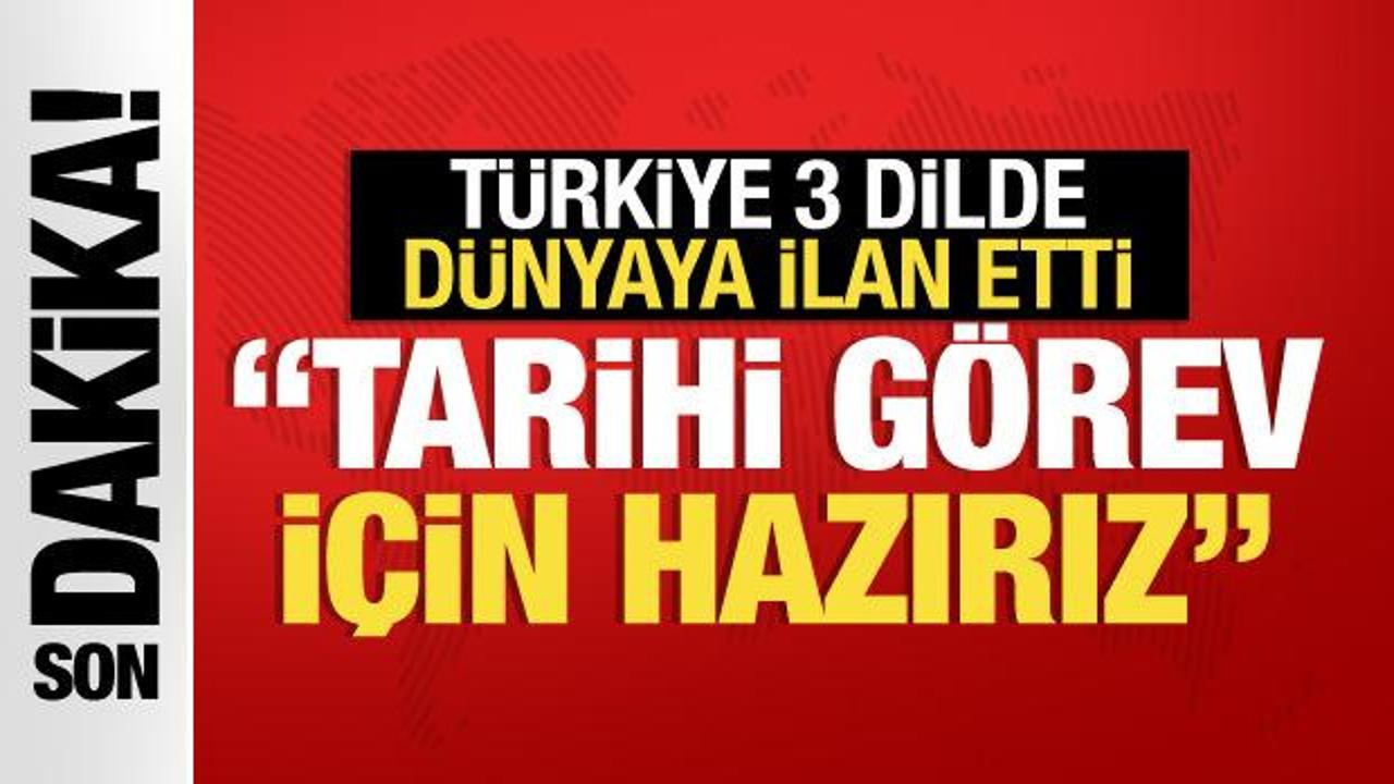 Bakan Koca’dan 3 dilde Gazze açıklaması: Tarihi görev için hazır bekliyoruz