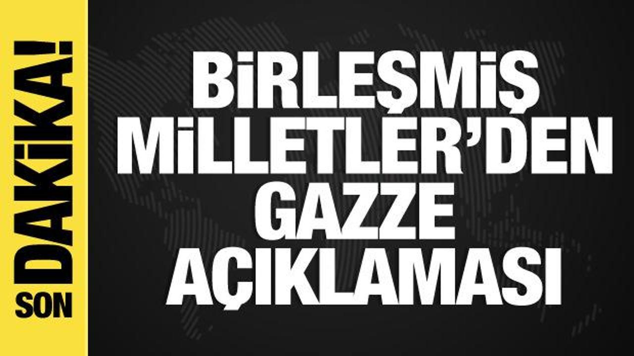 BM Genel Sekreteri Guterres’ten Gazze açıklaması