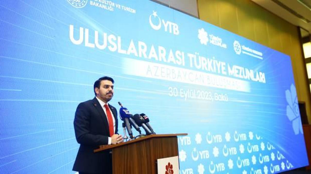 Dünyanın farklı ülkelerinden Türkiye mezunları Bakü’de buluştu