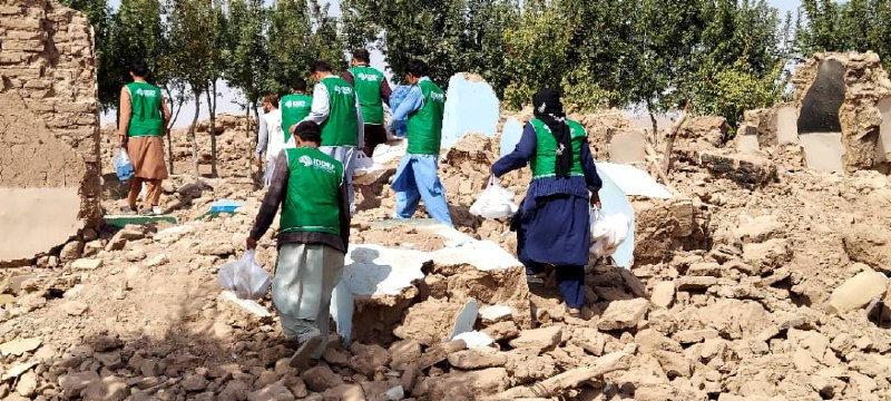 İDDEF, deprem felaketi yaşayan Afganistan’ın yaralarını sarıyor