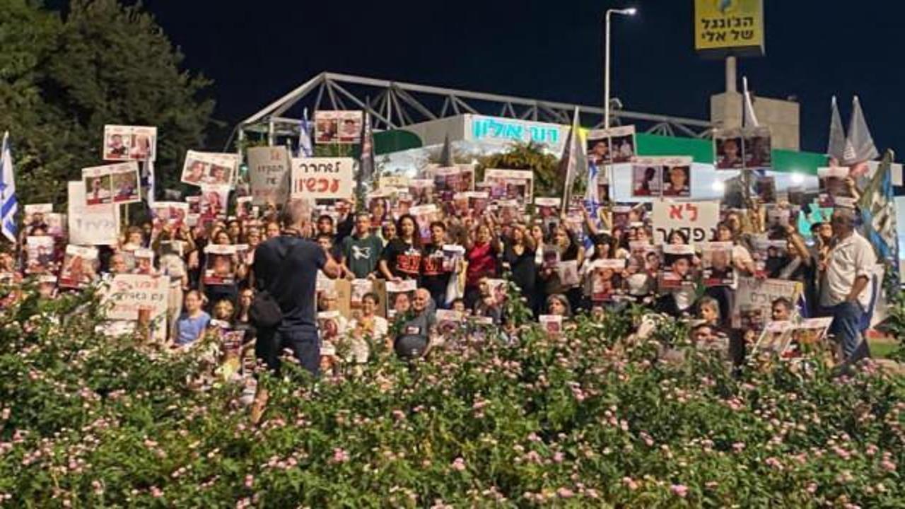 İsrail’de protestolar sürüyor! Netanyahu’ya tepki