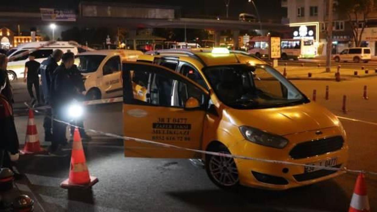 Kayseri’de ilginç olay: Bindiği takside kendini vurdu