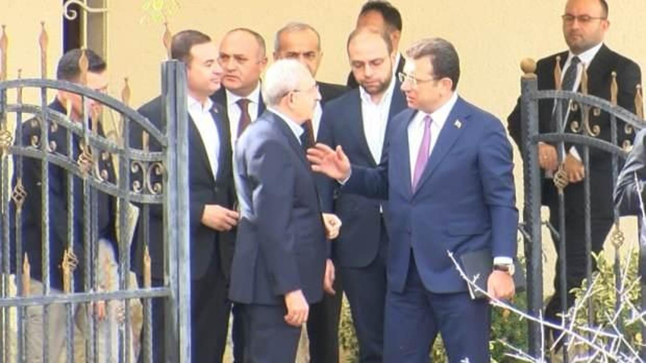 Kılıçdaroğlu ve İmamoğlu arasında sürpriz görüşme!