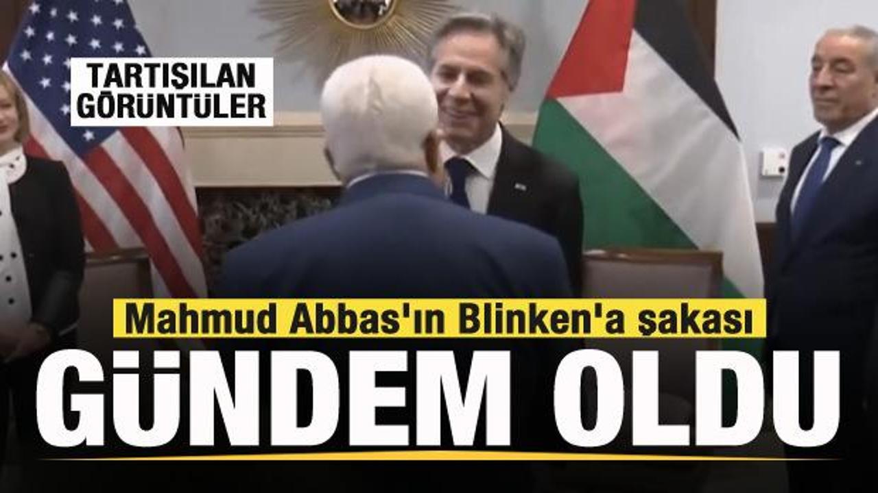 Mahmud Abbas’la ABD’li Blinken’in şakalaşması gündem oldu
