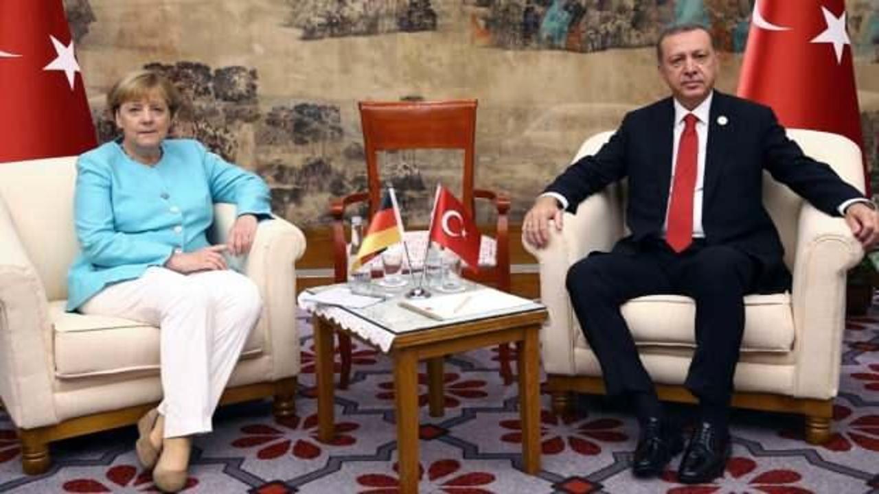 Merkel’den Erdoğan’la anısını anlattı: Onların Başbakanı benim