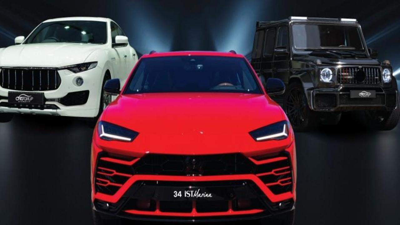Milyon dolarlık arabalar, İstMarina AVM’de görücüye çıkıyor