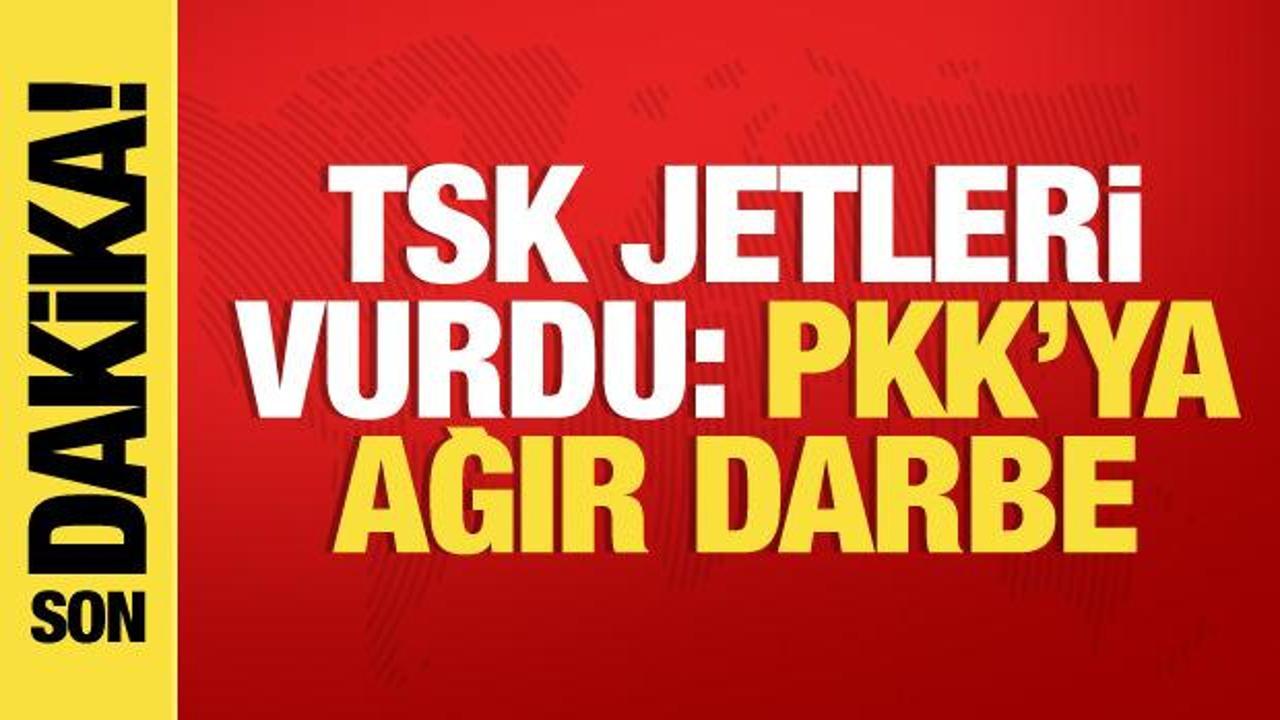 PKK’ya hava harekatı: 6 terörist etkisiz