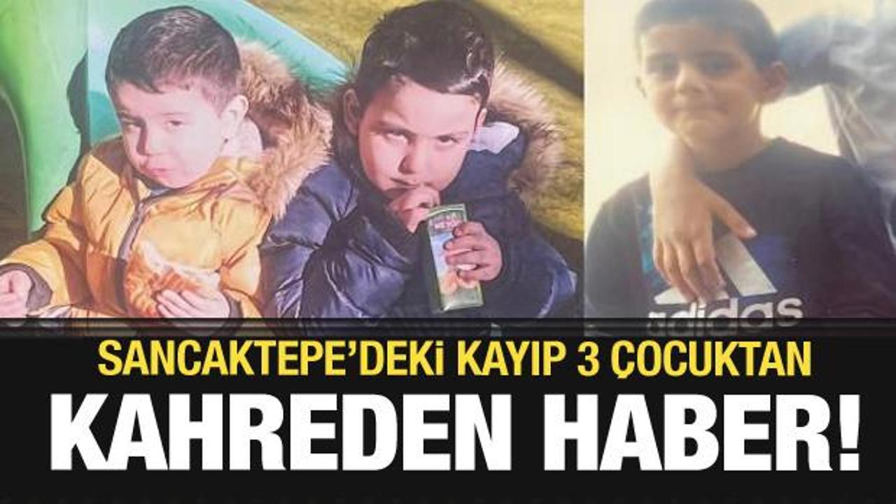 Sancaktepe’de kayıp olan 3 çocuktan acı haber; inşaatın temelinde bulundu