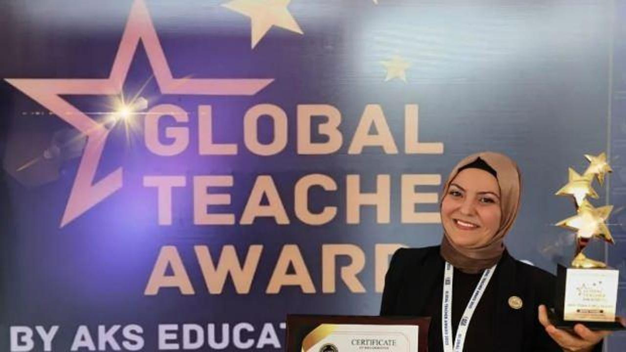 Tuba öğretmen dünyanın en iyi 50 öğretmeni arasında yer aldı
