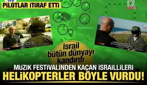 İsrail basını açıkladı: Festivaldeki gençleri İsrail vurdu