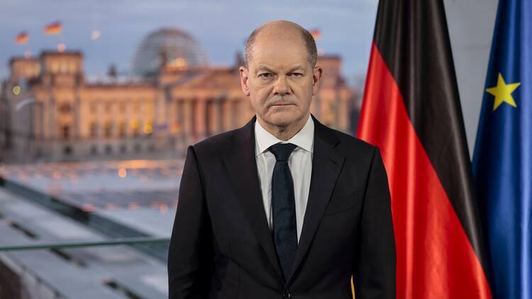Başkan Erdoğan'ın sözleri Almanya Başbakanı Olaf Scholz'u rahatsız etti