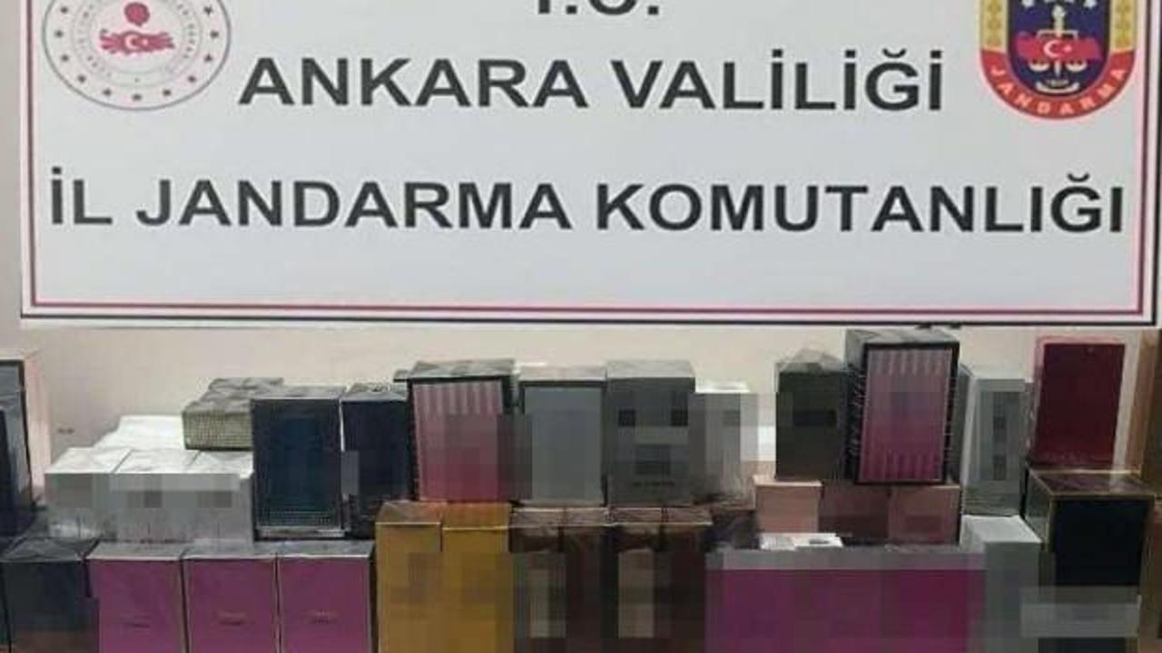 Ankara’da tarihi eser ve kaçakçılık operasyonları: 4 gözaltı