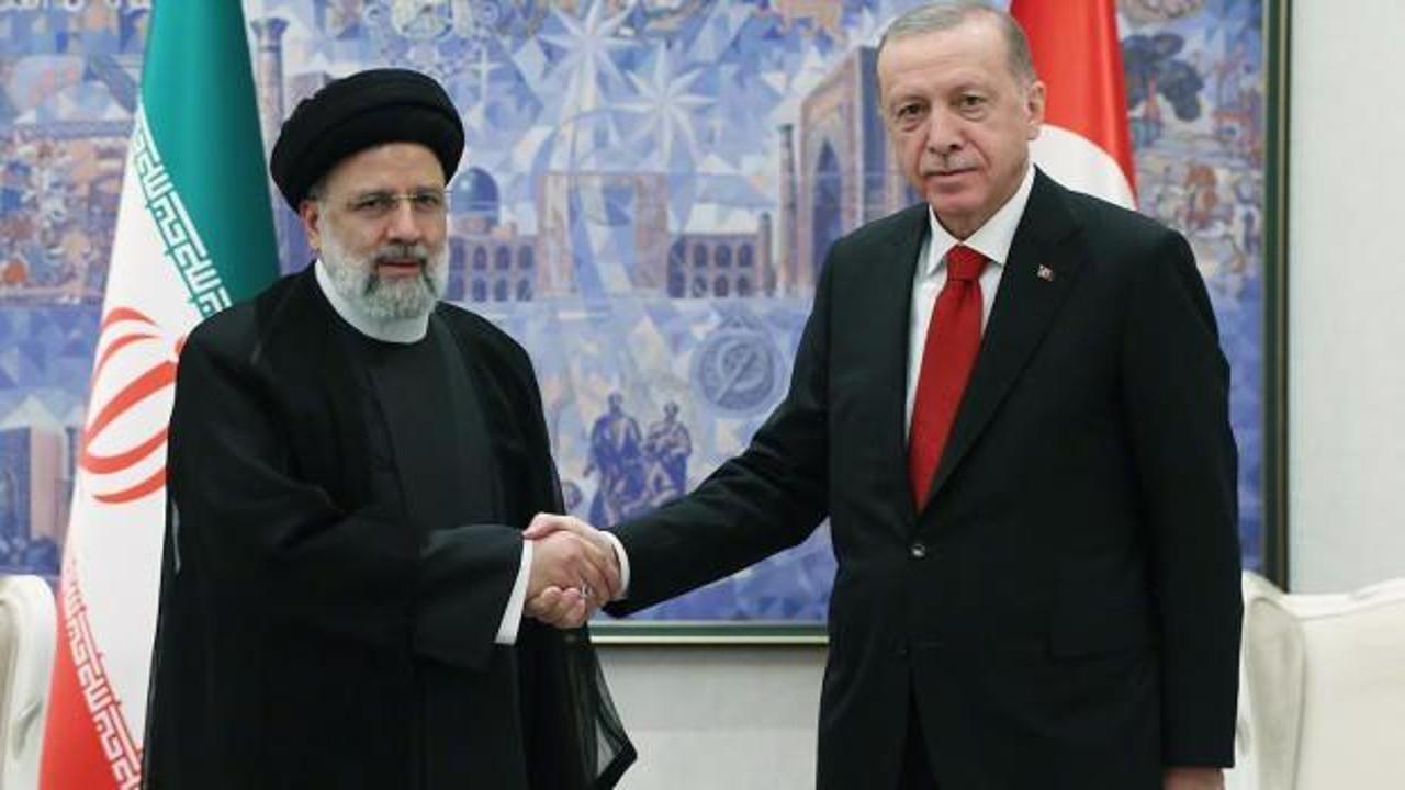 Başkan Erdoğan İran Cumhurbaşkanı Reisi ile görüştü