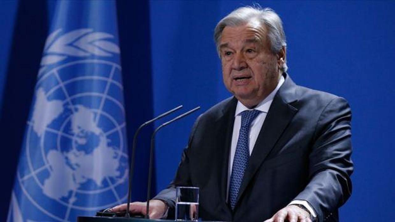 BM Genel Sekreteri Guterres, “insani ara, sürdürülerek ‘tam insani ateşkese’ dönüşmeli”