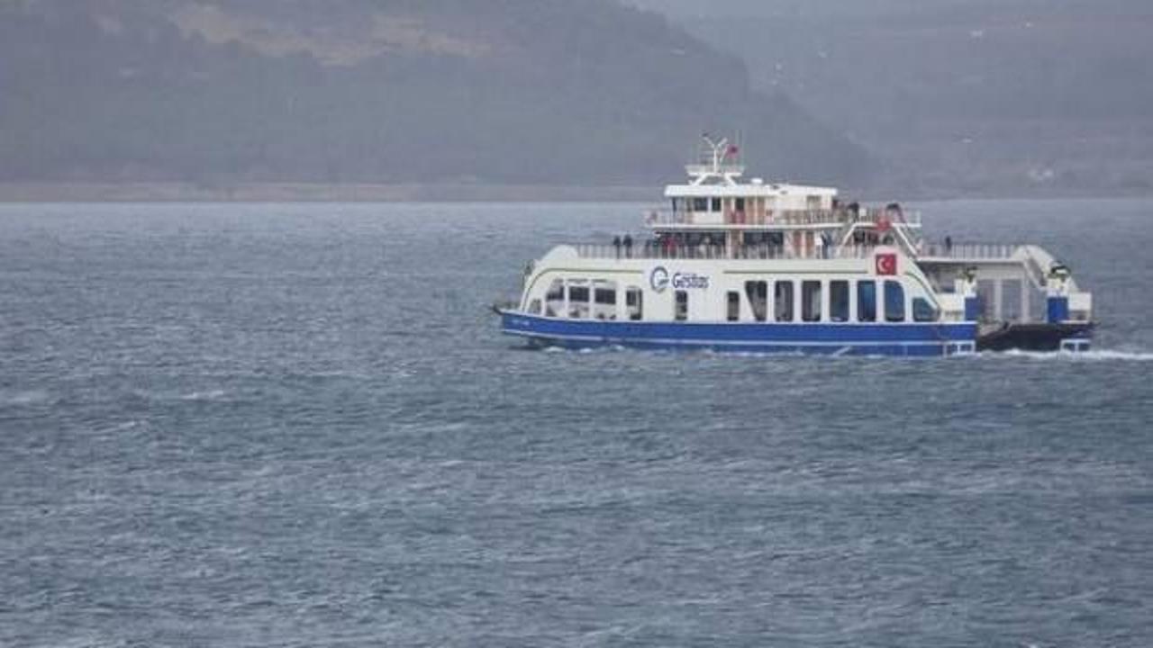 Deniz ulaşımına fırtına engeli