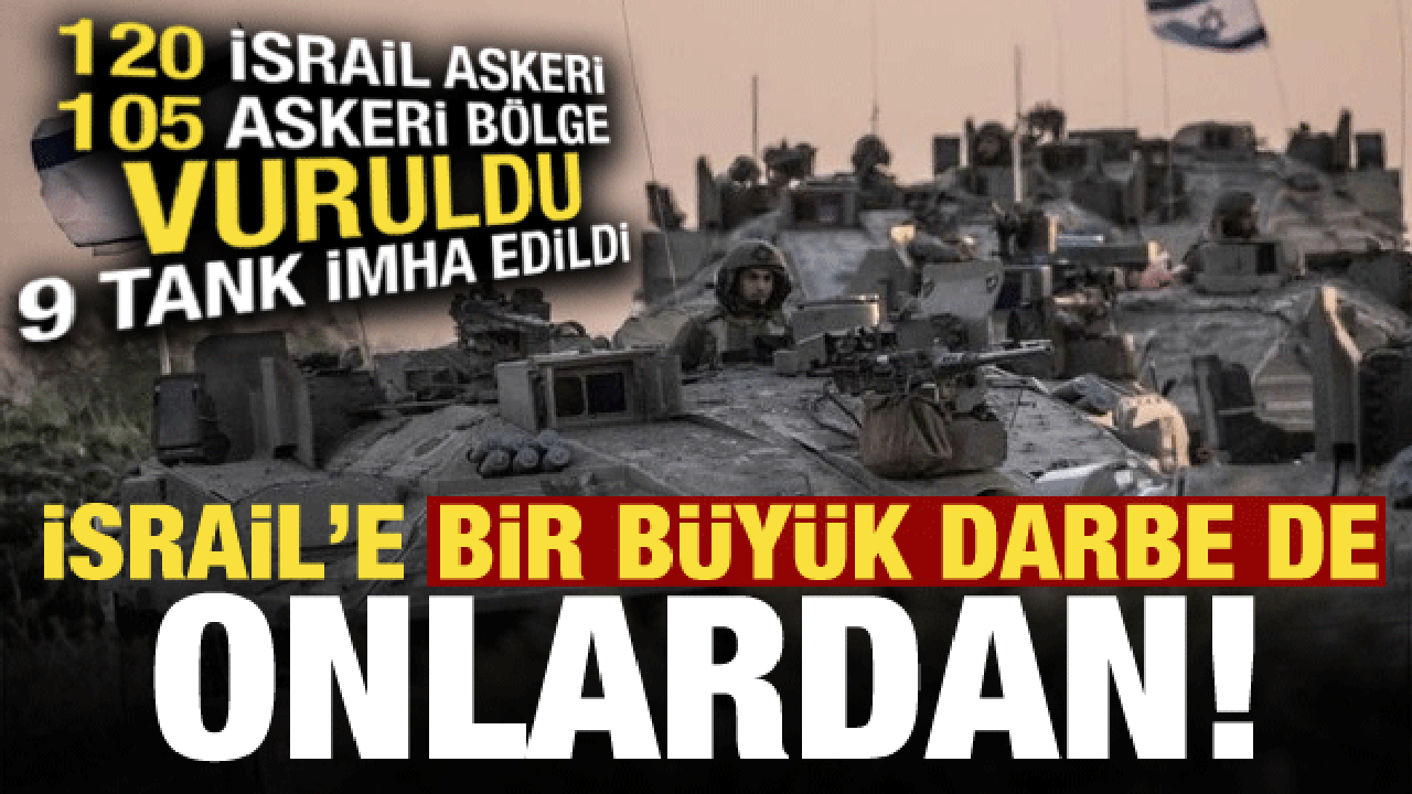 Hizbullah duyurdu: 120 İsrail askeri vuruldu, 9 tank imha edildi!