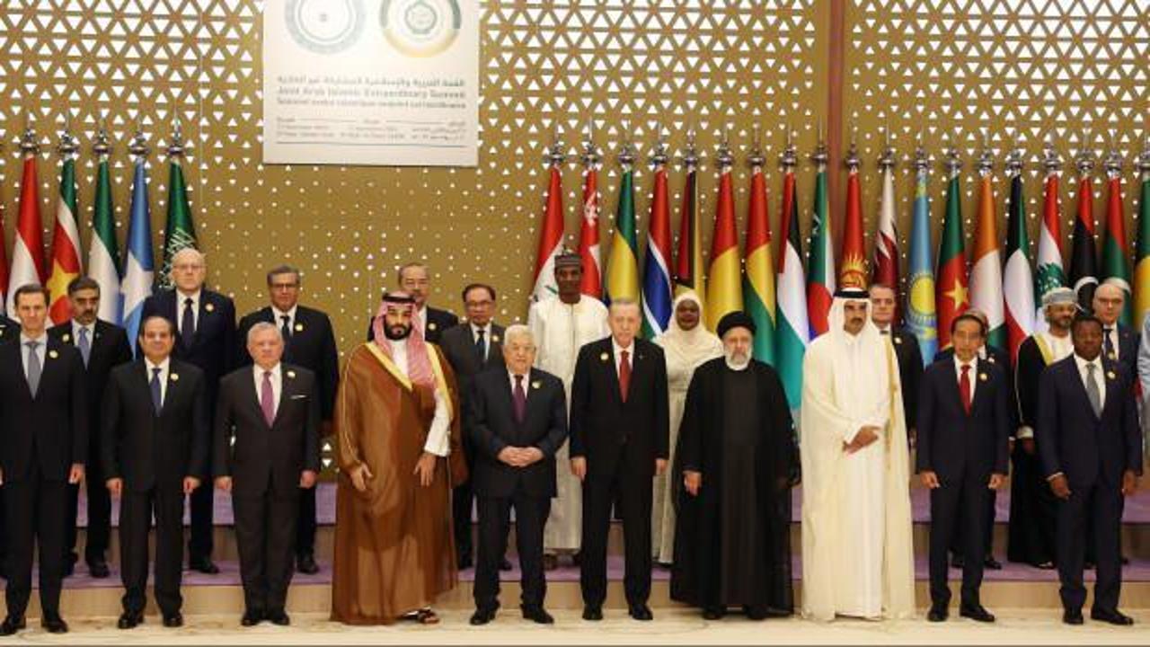 Dev zirvede İsrail’i köşeye sıkıştıracak ambargolara 4 Müslüman ülke ‘hayır’ dedi!