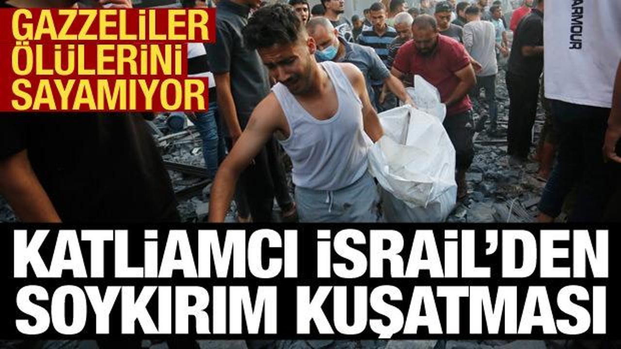 Katliamcı İsrail’den soykırım: Keskin nişancılarla kuşatma