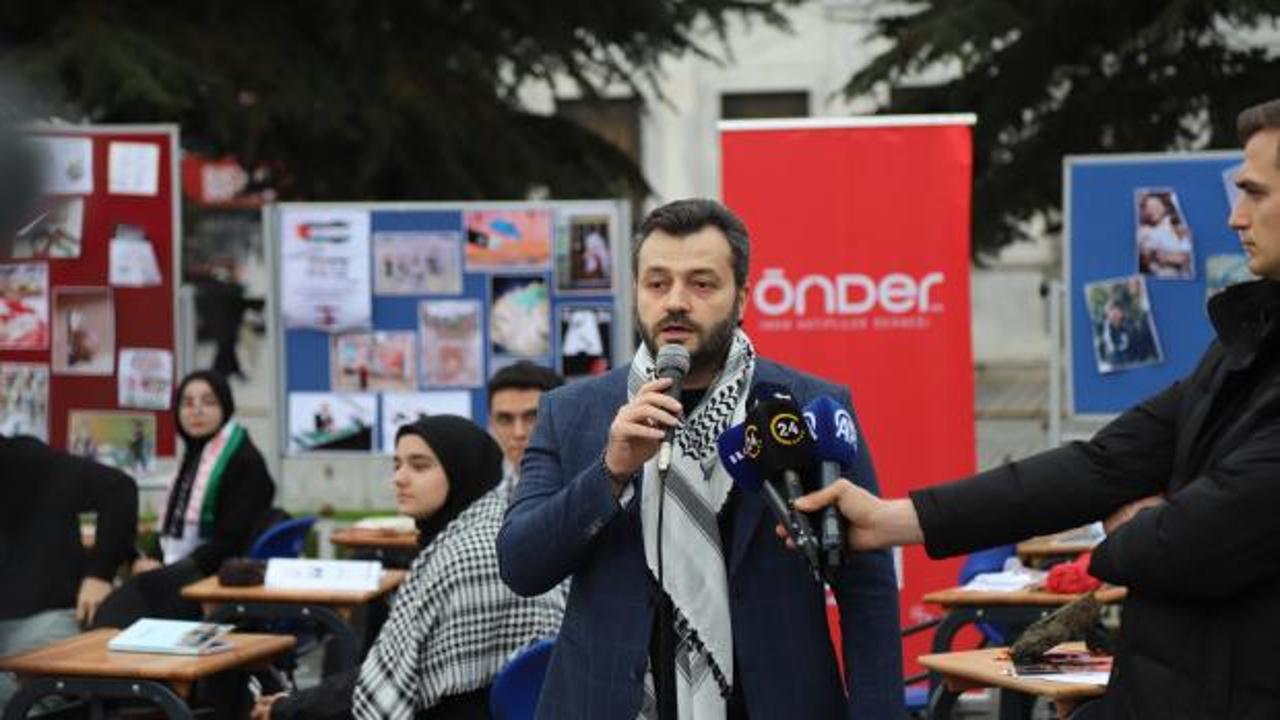 ÖNDER öncülüğünde gençlerden 81 ilde çağrı: Filistin’de soykırımı durdurun!