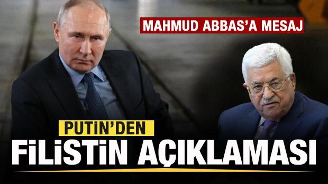 Putin’den Filistin açıklaması! Mahmud Abbas’a mesaj