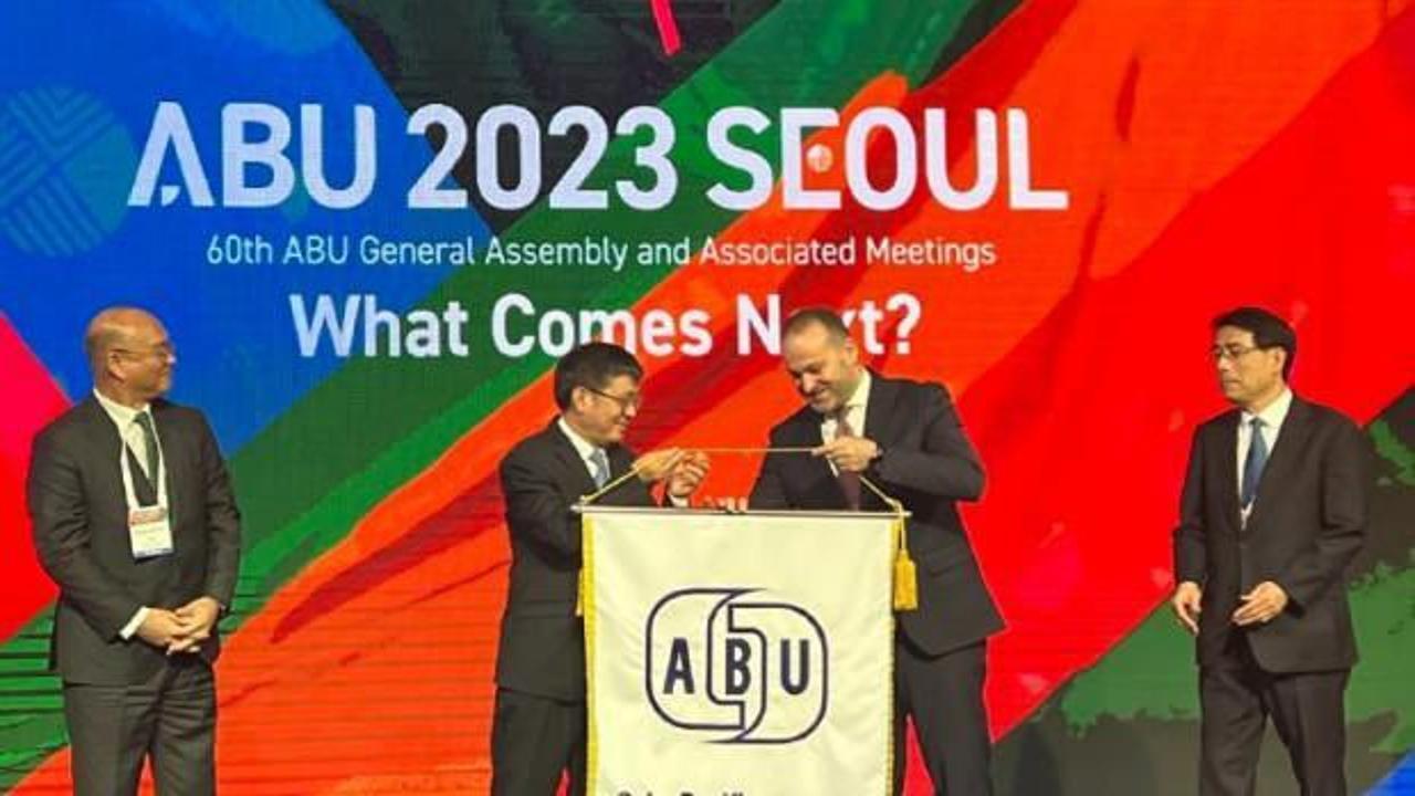 Asya Pasifik Yayın Birliği’nin başkanlığına TRT Genel Müdürü Sobacı seçildi